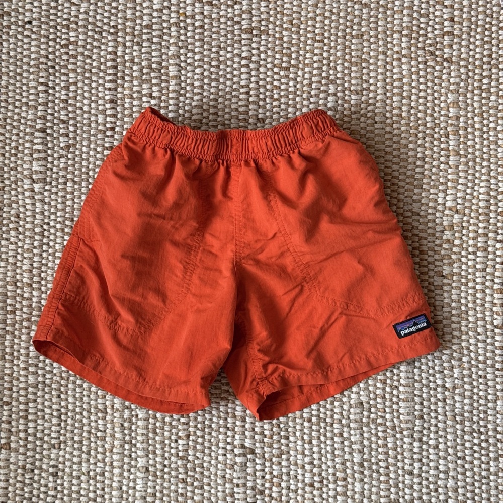 Patagonia Orange Lightweight Shorts